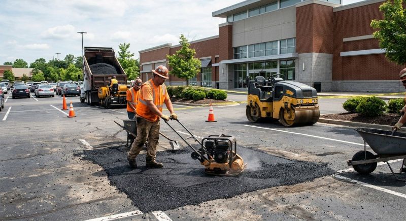 Commercial Pothole Repair in Los Angeles, CA