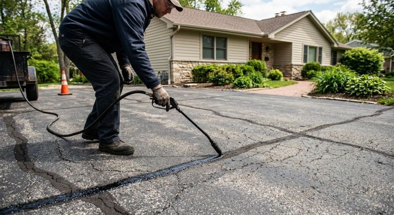 Driveway Blacktop Repair in Little Rock, AR