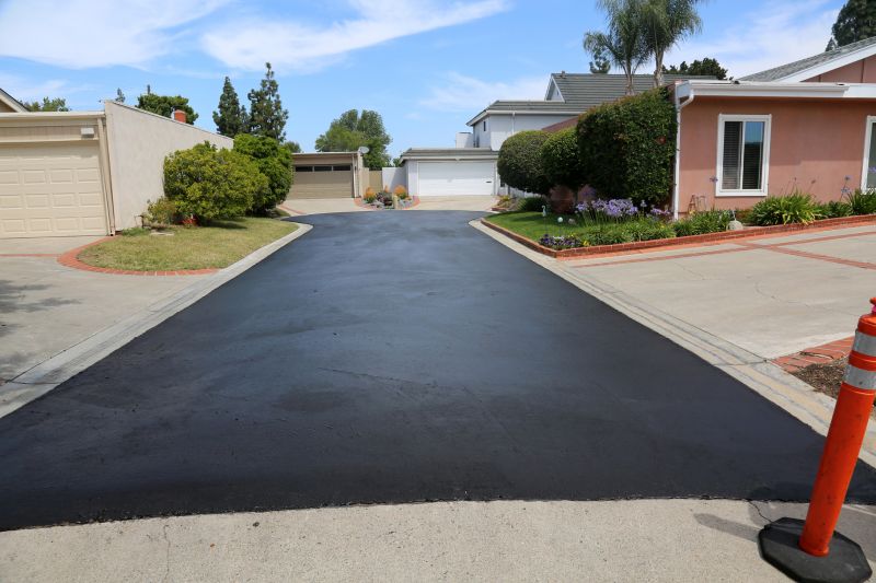 Asphalt Driveway Overlay Installation detail